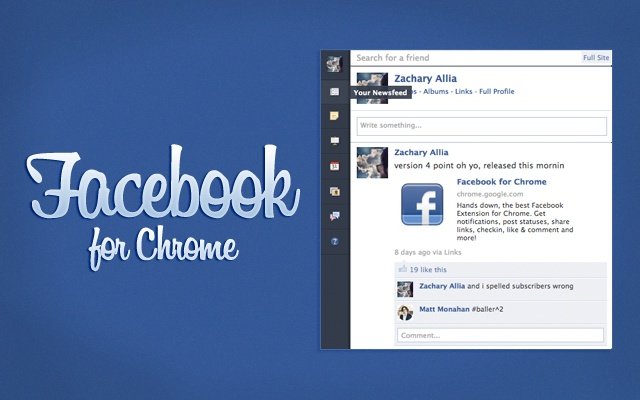 facebook chrome