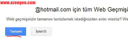 google geçmiş