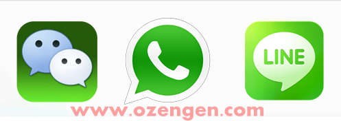 wechat-whatsapp-line