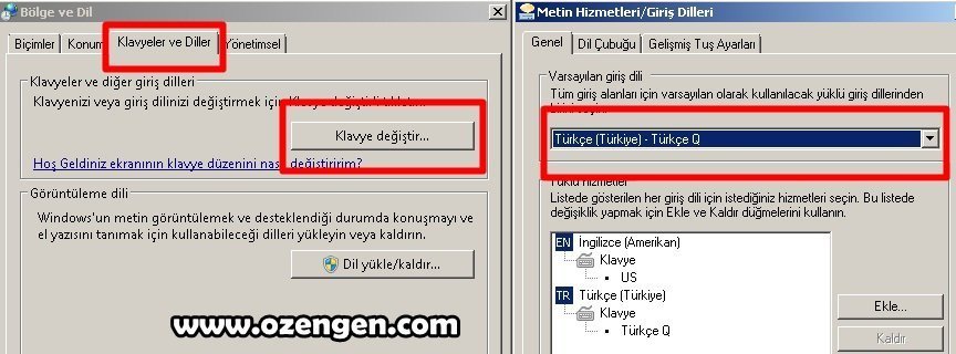 türkçe klavye