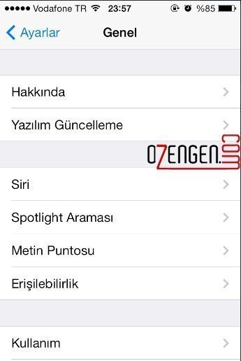 iphone güncelleme
