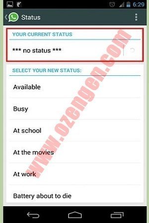 android whatsapp durum 1