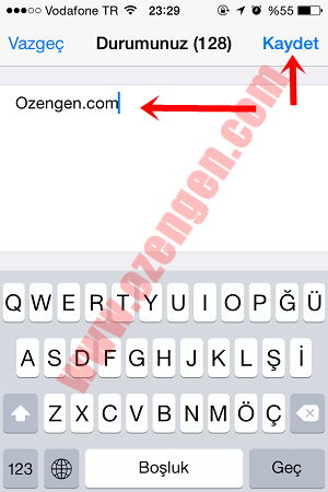 iphone whatsapp durum 1