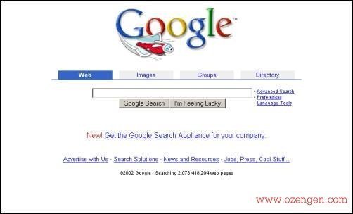 google 2002