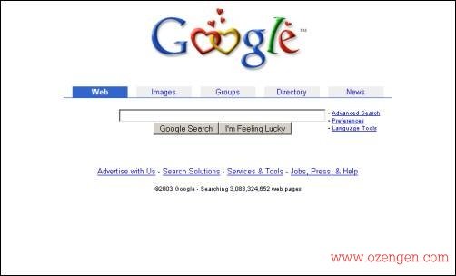 google 2003