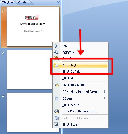 powerpoint kullanım 4