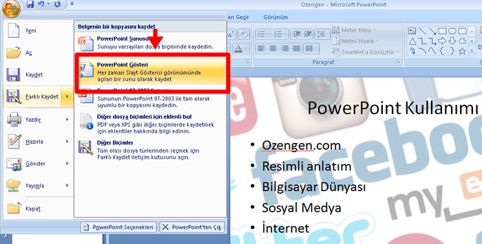powerpoint kullanım 7