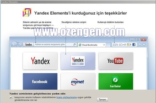 yandex elements