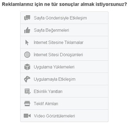 Facebook reklam verme 1
