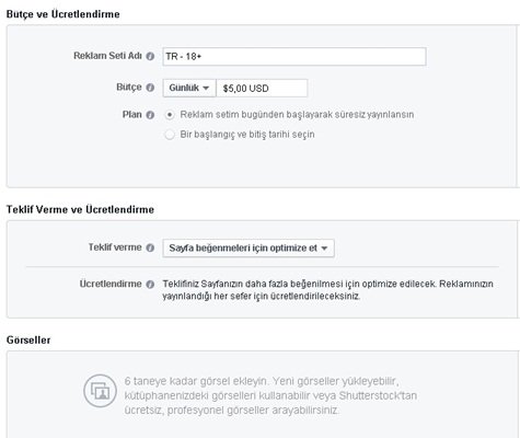 Facebook reklam verme 3
