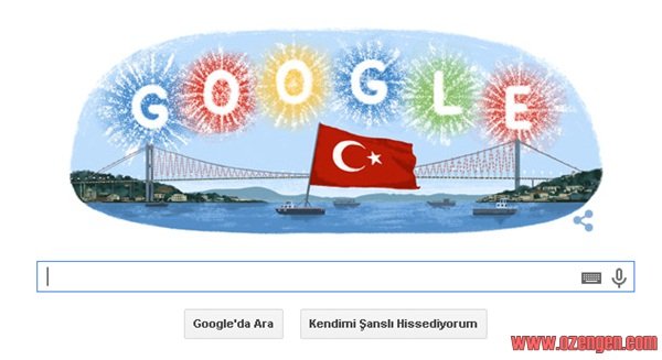 Google cumhuriyet bayrami