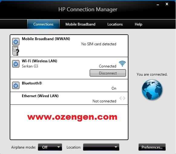 Connection manager