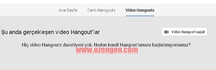 video hangouts