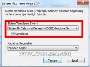 sistem hazirlama araci