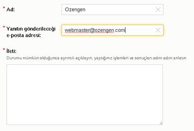 yandex form