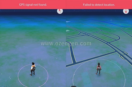 failed to detect location