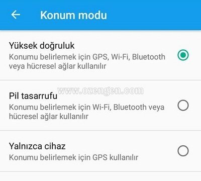 pokemon go konum ayar