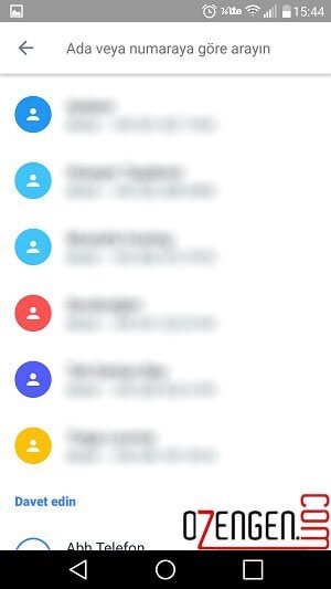 Google duo kullanim 5