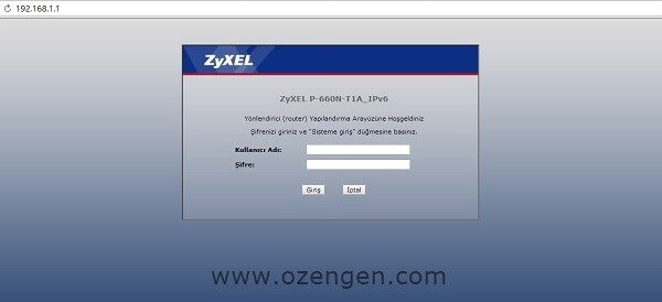zyxel-arayuz