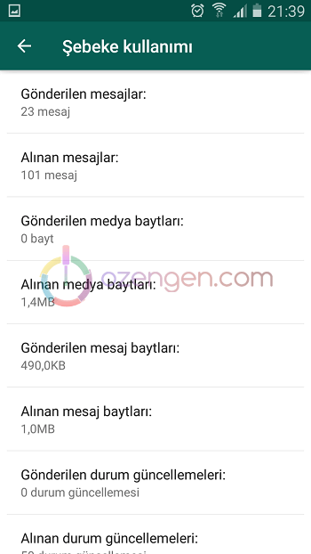 Whatsapp ististik
