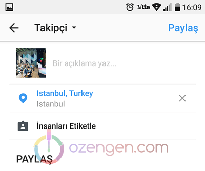 instagram konum nasil eklenir 3