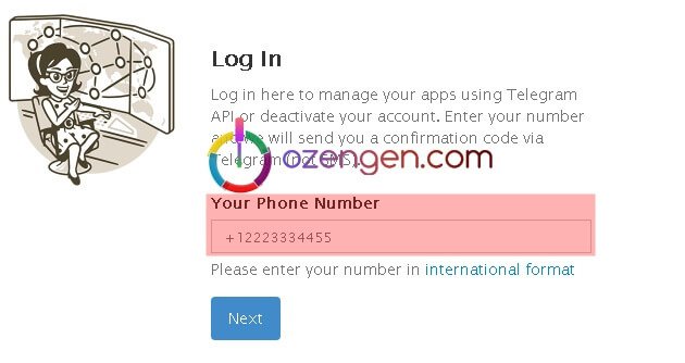 telegram hesabi silme