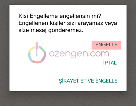 Whatsapp engel