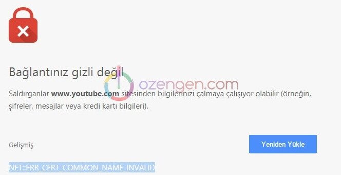 Facebook baglantiniz gizli degil