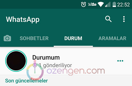 Whatsapp durumum